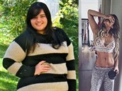 Předtím, než Thayna podstoupila bypass žaludku, vážila 140 kg. Dnes má o víc... Předtím, než Thayna podstoupila bypass žaludku, vážila 140 kg. Dnes má o víc...