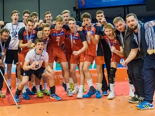 Čeští volejbalisté do 18 let osadili na domácím evropském šampionátu druhé...