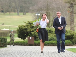 Prezident Miloš Zeman přijal premiéra v demisi a předsedu hnutí ANO Andreje...