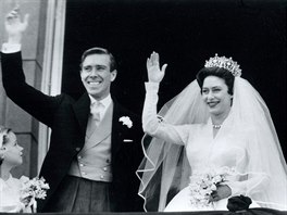 Anthony Armstrong-Jones a princezna Margaret se vzali 6. kvtna 1960.