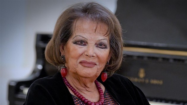 Claudia Cardinalov (Naples, 9. dubna 2018)