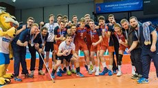 Čeští volejbalisté do 18 let osadili na domácím evropském šampionátu druhé... Čeští volejbalisté do 18 let osadili na domácím evropském šampionátu druhé...