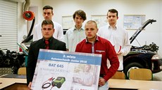 Žáci z českobudějovické střední školy automobilní uspěli v celostátní soutěži... Žáci z českobudějovické střední školy automobilní uspěli v celostátní soutěži...