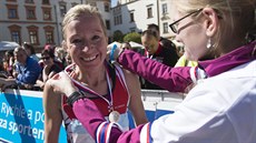 Vítězkou Mistrovství ČR v půlmaratonu se stala Petra Kamínková. Vítězkou Mistrovství ČR v půlmaratonu se stala Petra Kamínková.