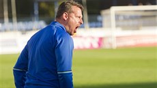 Jihlavský trenér Martin Svědík. Jihlavský trenér Martin Svědík.