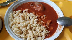 Rajská omáčka s masem a těstovinami. Dieta pro prvozáchyt diabetu. Městská... Rajská omáčka s masem a těstovinami. Dieta pro prvozáchyt diabetu. Městská...