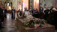Slavnostní odhalení sousoší sv. Vojtěcha v katedrále sv. Víta. (19. dubna 2018) Slavnostní odhalení sousoší sv. Vojtěcha v katedrále sv. Víta. (19. dubna 2018)