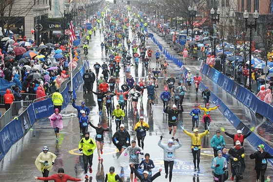 Bostonský maraton 2018.