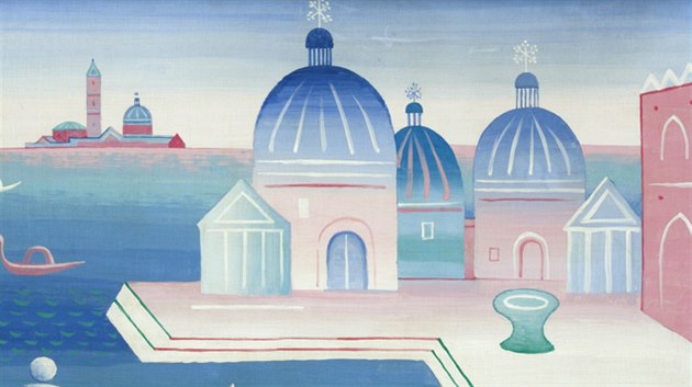 Jan Zrzavý, Benátky I, 1928 Jan Zrzavý, Benátky I, 1928