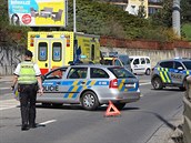 Chlapec nepřežil střet s autem v pražských Jinonicích Chlapec nepřežil střet s autem v pražských Jinonicích