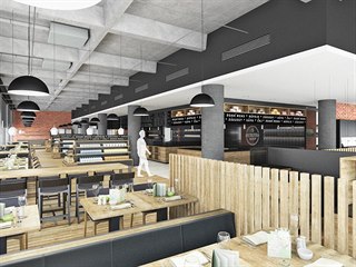 V obchodní pasáži Prioru má vzniknout gastronomický koncept nazvaný Bistrotéka...