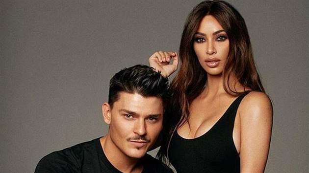 Kamardi a kolegov. Kim Kardashian a stylista a vizista Mario Dedivanovic  se znaj u deset let.