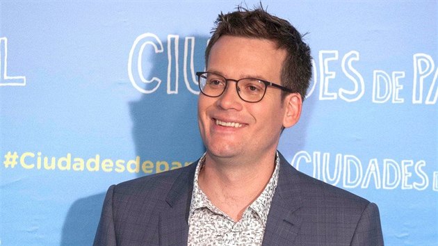 Americký spisovatel John Green Americký spisovatel John Green