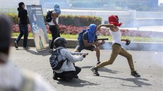 Protesty v Nikaragui. (22. dubna 2018) Protesty v Nikaragui. (22. dubna 2018)