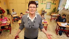 Miloslava Hartmannová, ředitelka Základní školy praktické a speciální v Chebu. Miloslava Hartmannová, ředitelka Základní školy praktické a speciální v Chebu.