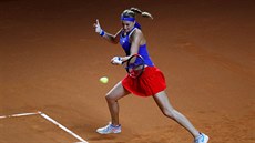Tenistka Petra Kvitová bhem semifinále Fed Cupu v Nmecku.