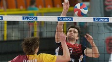 Liberečtí volejbalisté porazili České Budějovice v zápase play off extraligy o... Liberečtí volejbalisté porazili České Budějovice v zápase play off extraligy o...