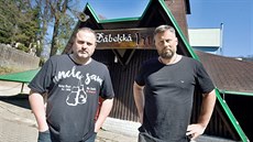 Třináct let v podniku působil manažer a dýdžej Martin Šimek (vlevo), jen o rok... Třináct let v podniku působil manažer a dýdžej Martin Šimek (vlevo), jen o rok...