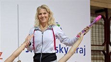 Ivana Pokorná je dlouholetou předsedkyní SK MG Máj. Ivana Pokorná je dlouholetou předsedkyní SK MG Máj.