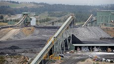 Tba uhlí v australském Hunter Valley