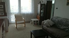 Sušička musela zatím zůstat v obývacím pokoji, do koupelny ani kuchyně se... Sušička musela zatím zůstat v obývacím pokoji, do koupelny ani kuchyně se...