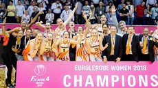 UMMC Jekatěrinburg jako vítěz Euroligy 2018 UMMC Jekatěrinburg jako vítěz Euroligy 2018