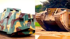 Tank proti tanku. Válečný zlom nastal před 100 lety Tank proti tanku. Válečný zlom nastal před 100 lety