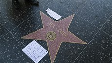 Hvzda Billa Cosbyho na hollywoodském chodníku slávy po soudu kvli sexuálnímu...