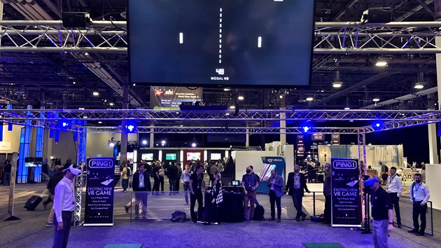 Legendrn hra Pong penesen do VR na Dell Technologies World 2018