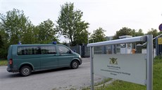Zásah nmecké policie v migraním centru v Ellwangenu (3. kvtna 2018)