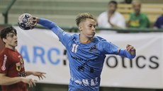 Ondřej Šafránek z Plzně střílí na branku Zubří. Ondřej Šafránek z Plzně střílí na branku Zubří.