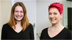 Radikální proměnu si mladá maminka užila. Radikální proměnu si mladá maminka užila.