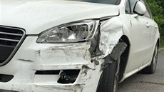 Žena svým autem nabourala v Praze 11 tři další. Poté nechala vůz uprostřed... Žena svým autem nabourala v Praze 11 tři další. Poté nechala vůz uprostřed...