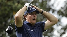 Phil Mickelson na turnaji Wells Fargo Championship v Quail Hollow. Phil Mickelson na turnaji Wells Fargo Championship v Quail Hollow.