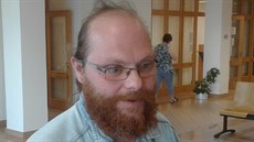 Obžalovaný Petr Jelínek u zlínského krajského soudu. Obžalovaný Petr Jelínek u zlínského krajského soudu.
