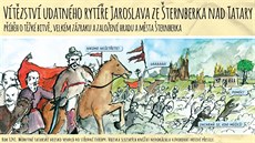 Ukázka z komiksu, který shrnuje nejdůležitější události více než sedmisetleté... Ukázka z komiksu, který shrnuje nejdůležitější události více než sedmisetleté...
