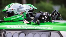 Bezpečnostní prvky ve voze Škoda Fabia R5 Bezpečnostní prvky ve voze Škoda Fabia R5