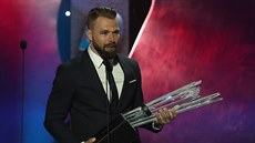 Milan Gulaš z Plzně se stal nejlepším hokejistou extraligové sezony. Milan Gulaš z Plzně se stal nejlepším hokejistou extraligové sezony.