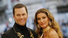 Tom Brady a Gisele Bündchenová na Met Gala (New York, 7. kvtna 2018)