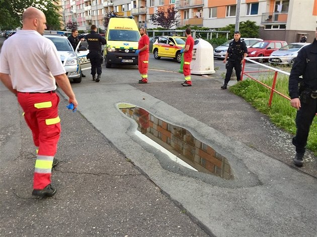 Oznamovatel vidl na ulici v Hradci Králové leet nehybnou postavu. Záchranka a...