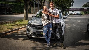 Vn vysmátá Patricie Solaíková a její nový VW T-Roc