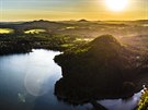 Západ slunce nad Máchovým jezerem 7.5.2018 Západ slunce nad Máchovým jezerem 7.5.2018