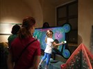 Interaktivní výstava podle knížky Jiřího Trnky Zahrada. Interaktivní výstava podle knížky Jiřího Trnky Zahrada.