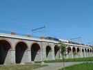 Jezernické viadukty cca 426m. Jezernické viadukty cca 426m.