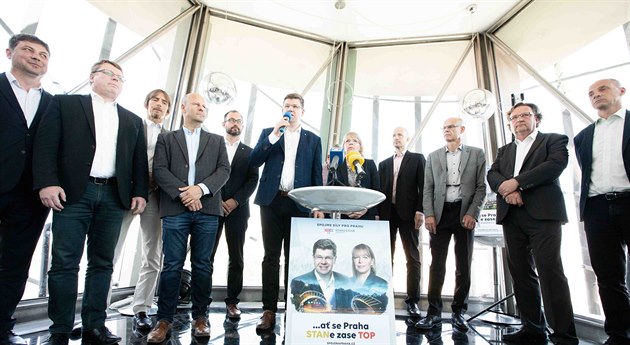 Představení společné pražské kandidátky TOP 09 a STAN (14. května 2018) Představení společné pražské kandidátky TOP 09 a STAN (14. května 2018)