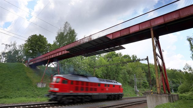 Uzaven p lvka do chebsk tvrti Hje.