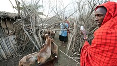 Masajská vesnice, neboli Boma, má kruhovitý tvar. Je obehnána bohatým hutným...