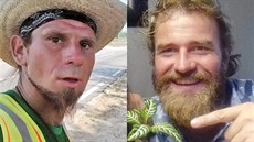 Zavraždění cyklisté Krzysztof Chmielewski z Polska (vlevo) a Holger Hagenbusch... Zavraždění cyklisté Krzysztof Chmielewski z Polska (vlevo) a Holger Hagenbusch...