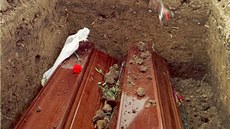 "Romeo a Julie ze Sarajeva" byli pohbeni na srbském pedmstí Sarajeva. (10....