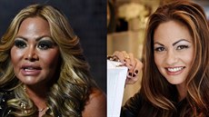 Orianne Cevey v roce 2017 a v roce 2010 Orianne Cevey v roce 2017 a v roce 2010